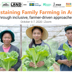Sustaining Family Farming in Asia through Inclusive, Farmer-driven Approaches