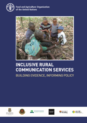 Inclusive Rural Communication Services: Building Evidence, Informing Policy