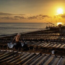 Salt Farmers in Bali