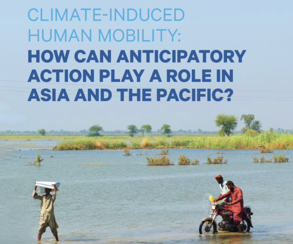 How can anticipatory action play a role in Asia and the Pacific amidst climate change?