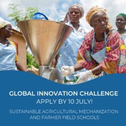 Application for the Innovation Challenge on Sustainable Agri Mech & FFS extended until July 10